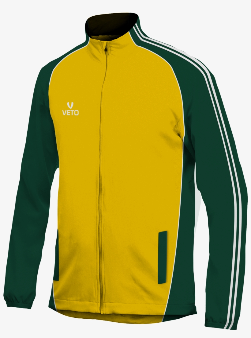Spirit Tracktop - Gold/bottle - Veto Sports, transparent png