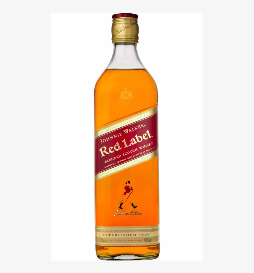 Pure White Hennessy Label Png Vector - Johnnie Walker Red Label Whisky 5cl Miniature, transparent png