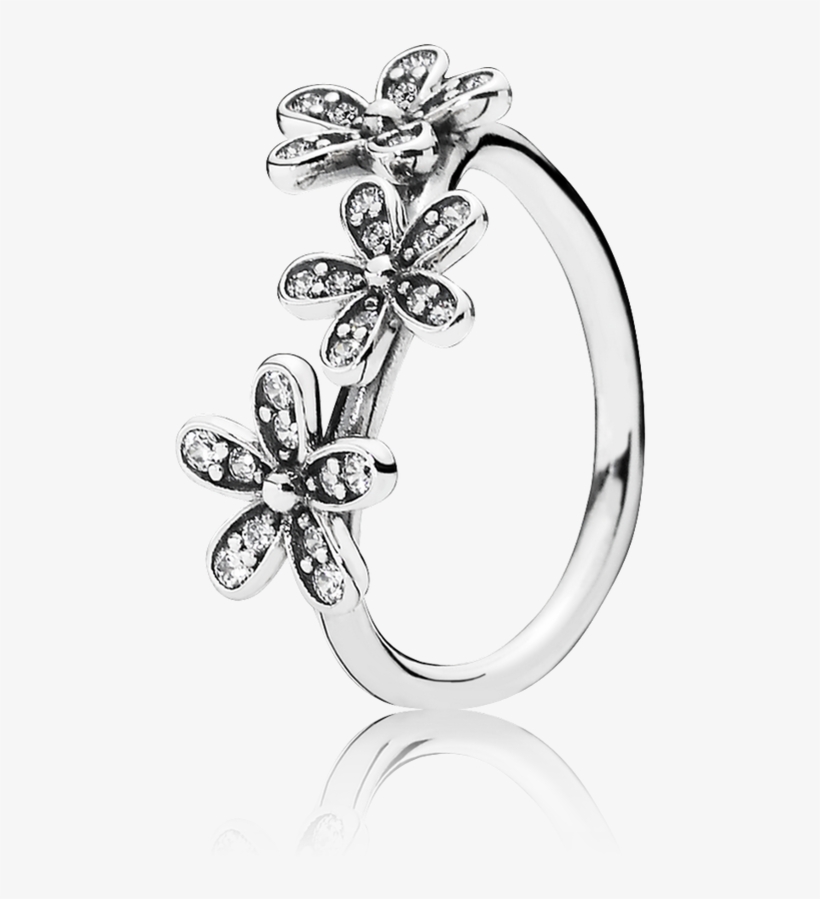 Dazzling Daisies Ring - Dazzling Daisies Ring - Pandora, transparent png