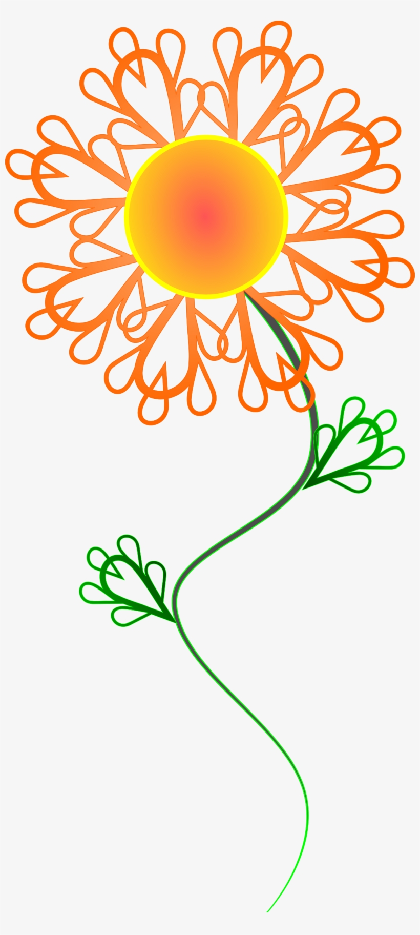 This Free Icons Png Design Of Sunny Crazy Flower, transparent png