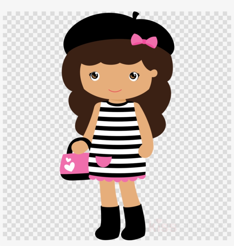 Menina Paris Png Clipart Clip Art - Menina Paris Desenho, transparent png