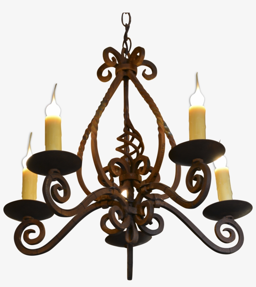 Traditional Transitional Rustic / Folk Chandeliers - Chandelier, transparent png
