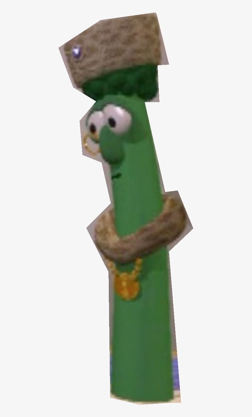Archibald Asparagus As King Saul Veggietales Dave And The Giant
