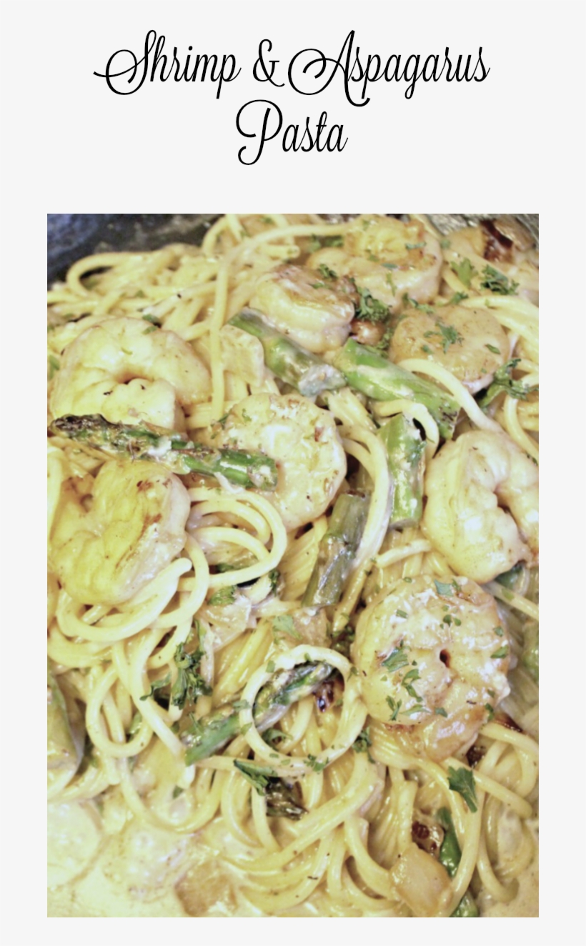 Shrimp Asparagus Pasta - Spylight, transparent png