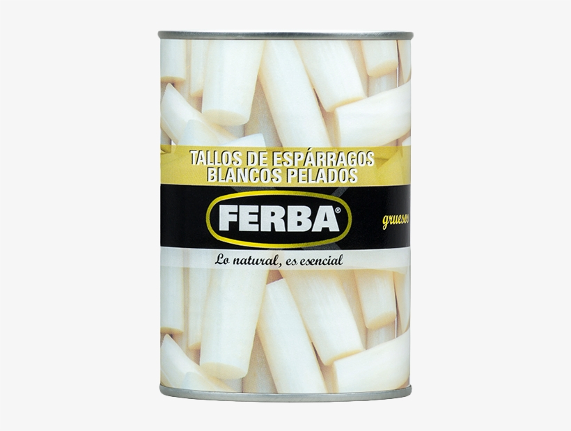 Peeled White Asparagus Stems 390g - Wrapping Paper, transparent png