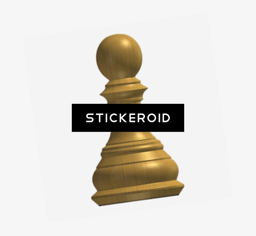 Wooden Chess Pawn - Duke Nukem, transparent png