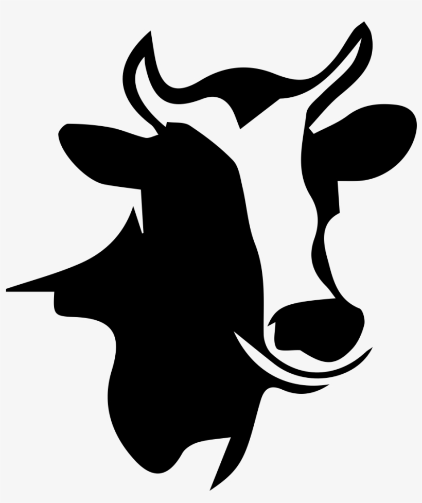 Noun - Silueta De Cabeza De Ganado, transparent png