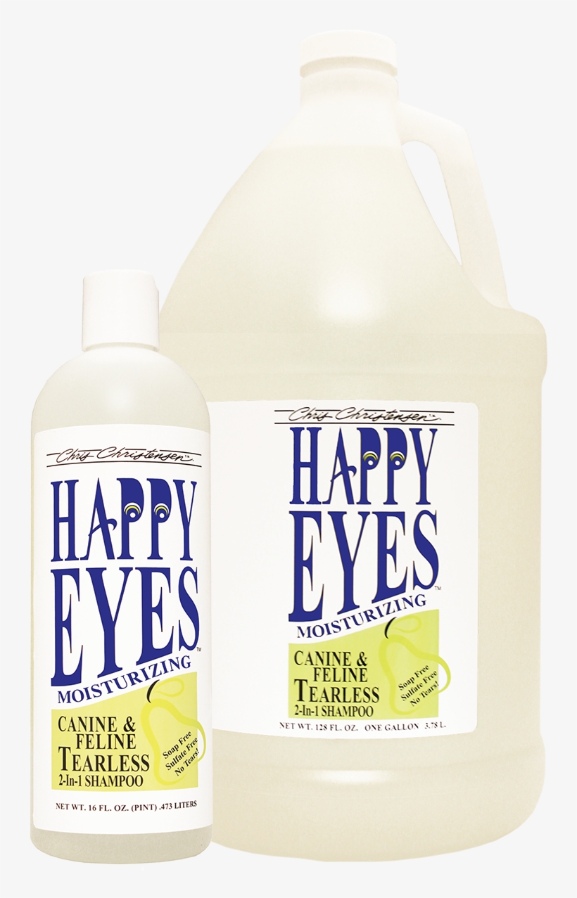 Chris Christensen Happy Eyes Shampoo Gently Cleans - Chris Christensen Happy Eyes Tearless Shampoo For Pets,16, transparent png