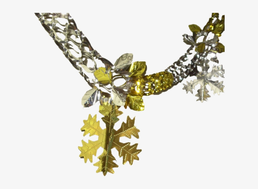 Foil Garlands Christmas Hanging Decorations Snowflakes - Christmas Day, transparent png