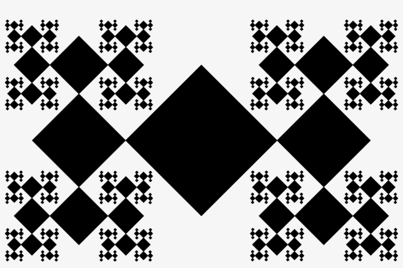 Golden Square Fractal With T-branching - Computer File, transparent png