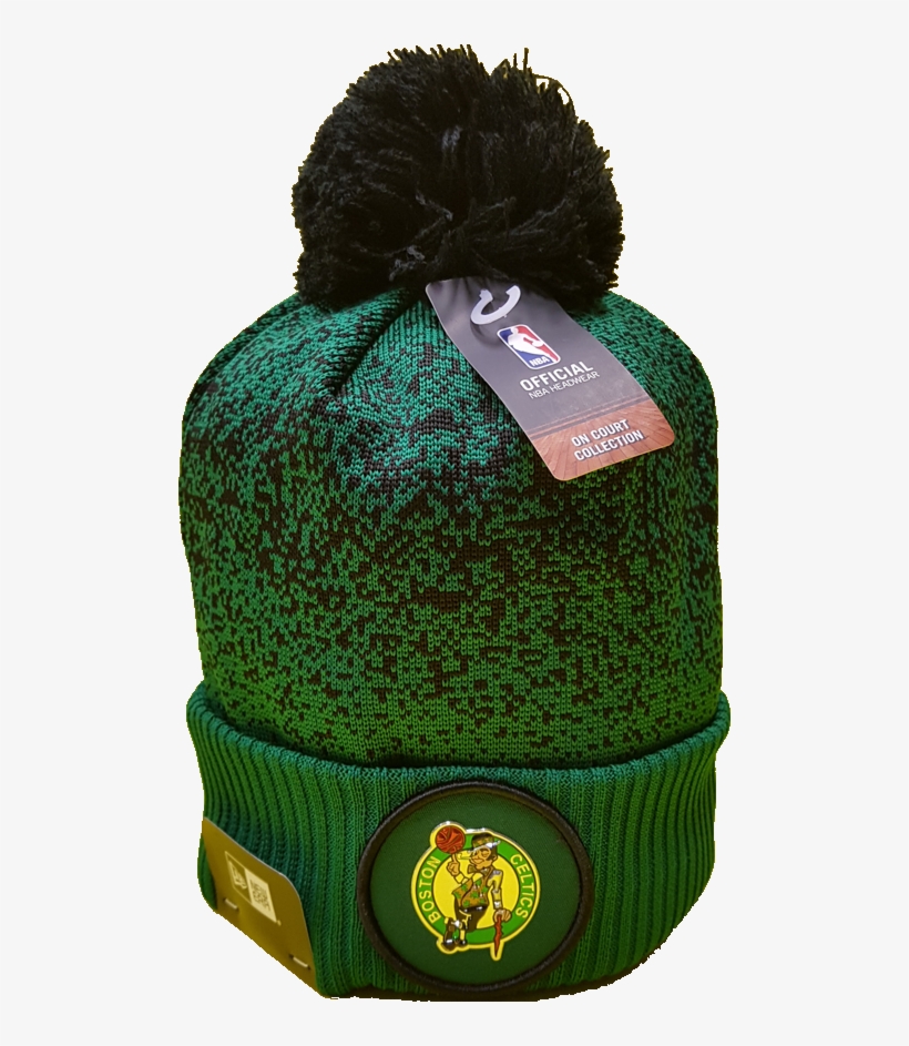 Boston Celtics On Court Pom Toque - Indiana Pacers New Era Nba On Court Collection Cuff, transparent png