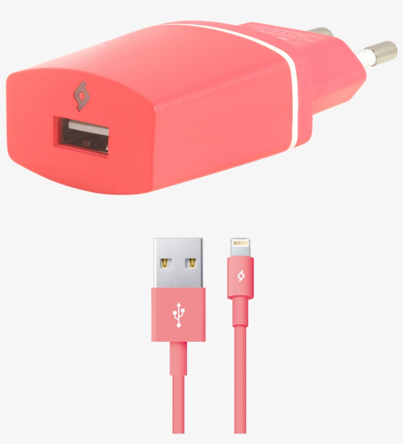 Ttec Compact Seyahat Şarj Aleti Lightning Kablolu 1000ma, transparent png