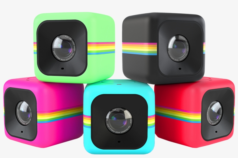 Polaroid Cube Png Jpg Black And White - Polaroid Cube Png, transparent png