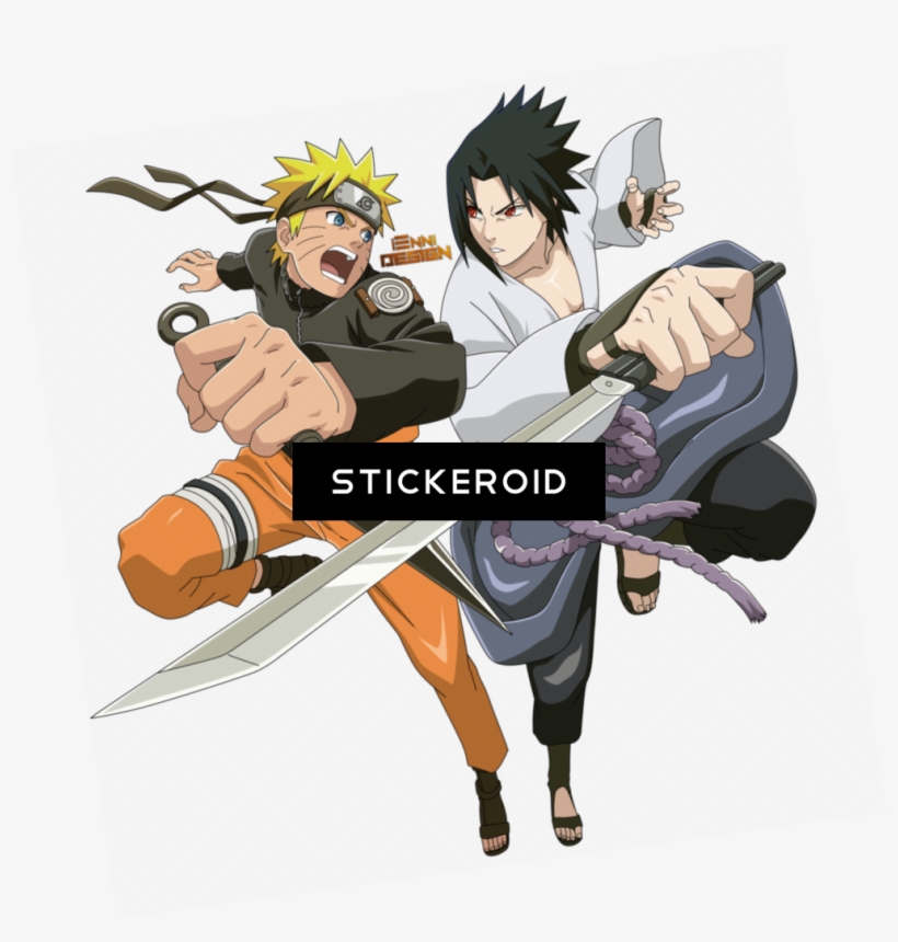 Naruto - Naruto Y Sasuke Png, transparent png
