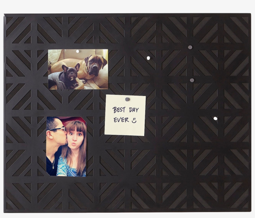 Sam's Club - Umbra Magneat Bulletin Board, 25" X 20", Nickel Finish, transparent png