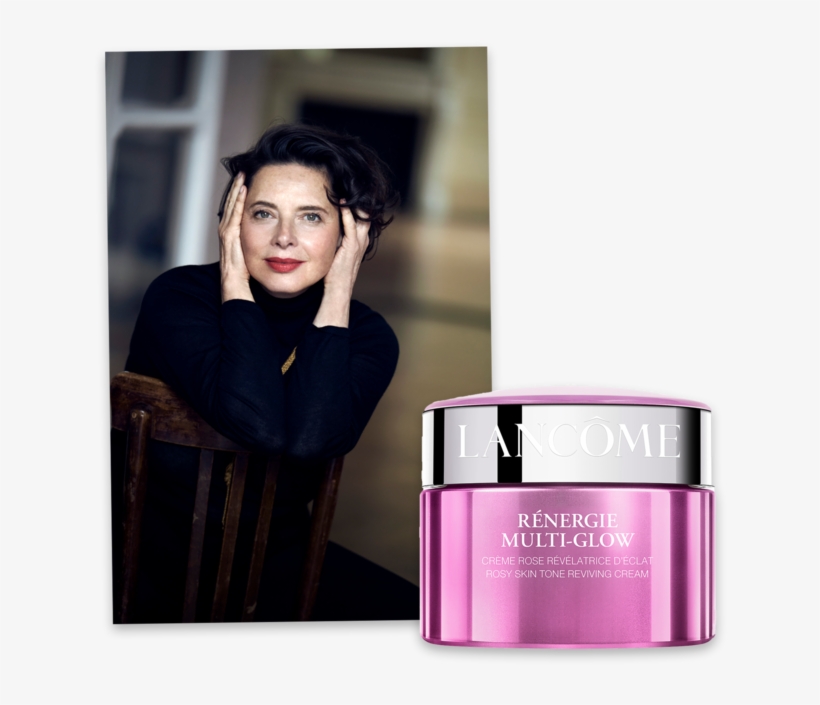 Left, By Peter Lindbergh/courtesy Of Lancome - Isabella Rossellini Lancome Multi Glow, transparent png