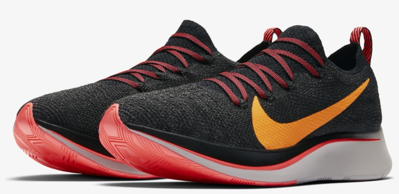 Women's Zoom Fly Flyknit Running Shoe - Nike Zoom Fly Flyknit, transparent png