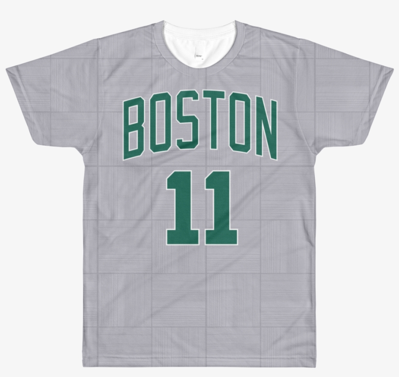 Kyrie "uncle Drew" City Edition Court All- - Boston Celtics Jersey Grey, transparent png