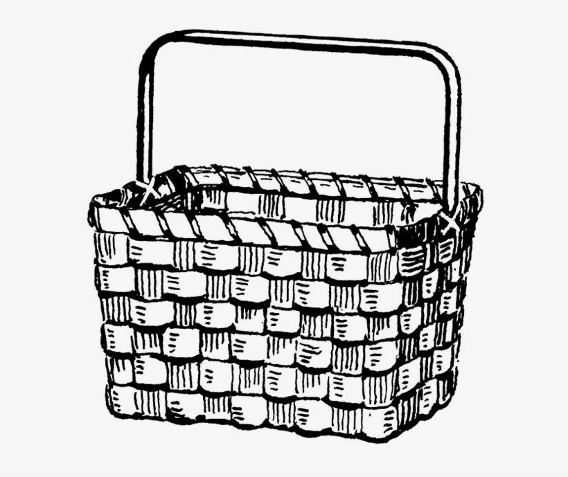 Shopping - Basket Drawing, transparent png