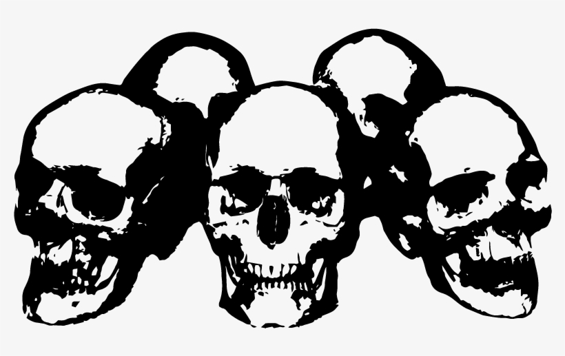 Human Skull Silhouette Vector - Graphics, transparent png