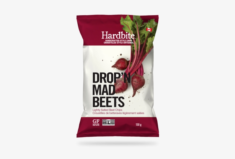 Lightly Salted Beet - Hardbite Handcrafted Lightly Salted Beet Chips, transparent png