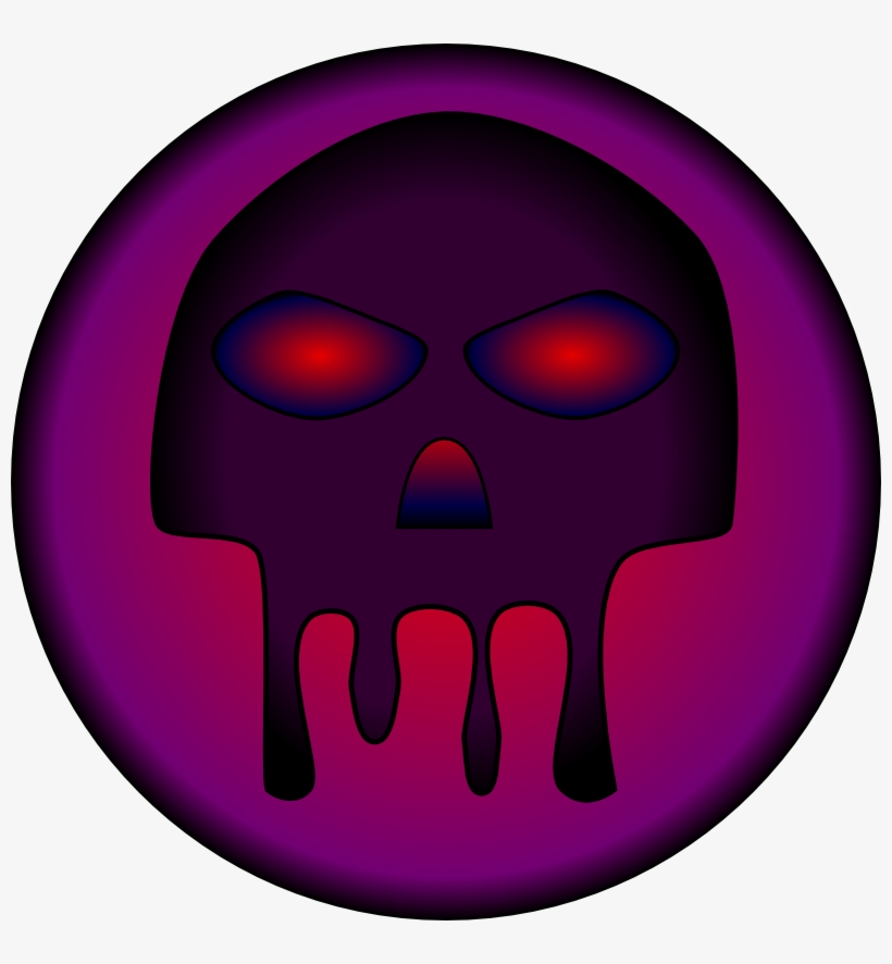 Evil Skull By Boomershin On Clipart Library - Ozone Layer Hole, transparent png