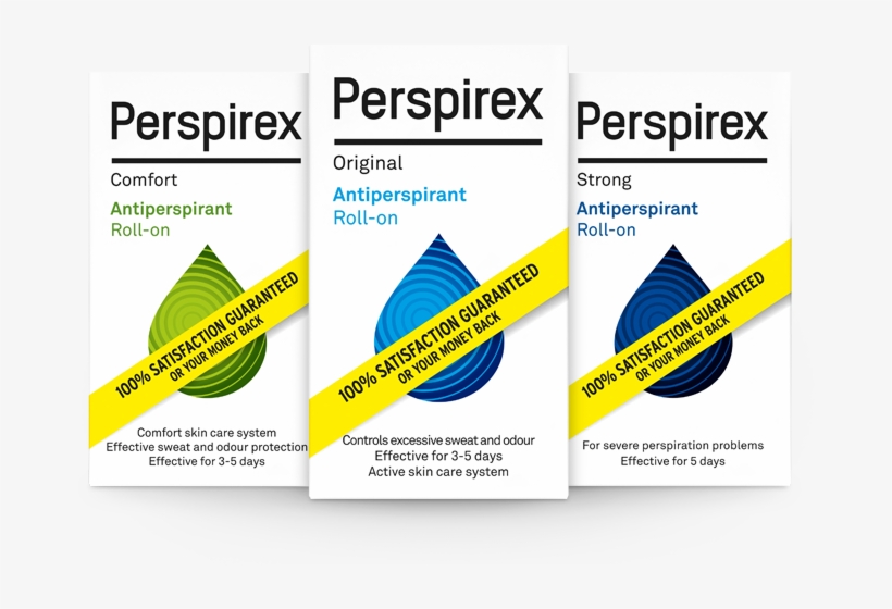100% Satisfaction Guaranteed - Perspirex Original Antiperspirant Roll-on 20ml (0.67oz), transparent png