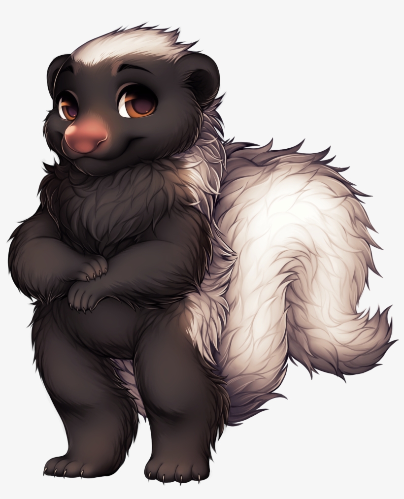 Skunk Hog Nosed - Skunk Furry, transparent png