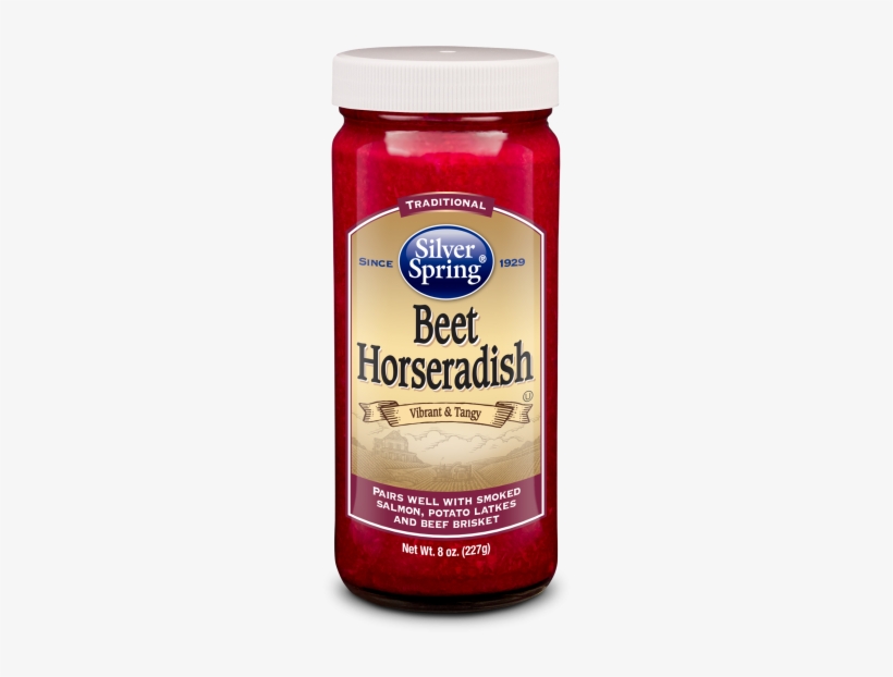 Beet Horseradish - Silver Spring Steak Sauce, Horseradish, Zesty - 8 Oz, transparent png