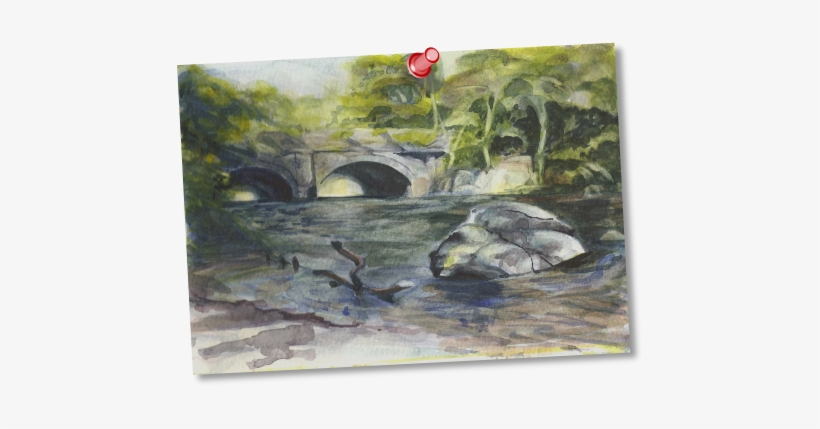 Below Are Few Of The Paintings And Drawings From My - Tributary, transparent png