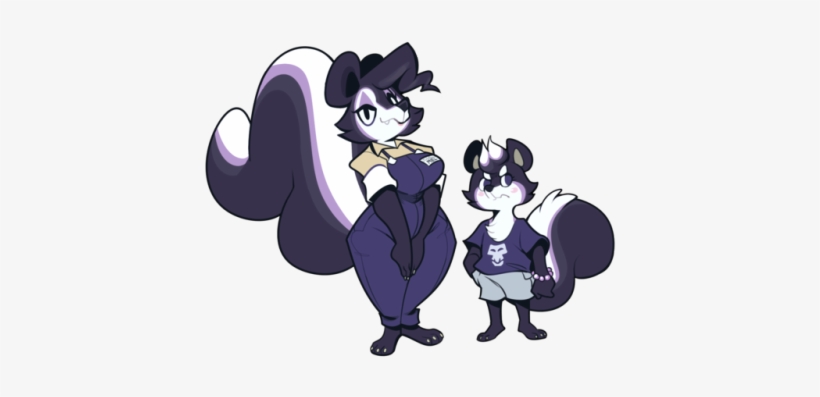 Sisters The Older One Works A Low Paying Job In A Diner - Animal Crossing Skunk, transparent png