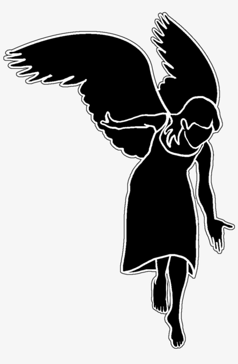 Guardian Angel Png - Angel Silueta, transparent png