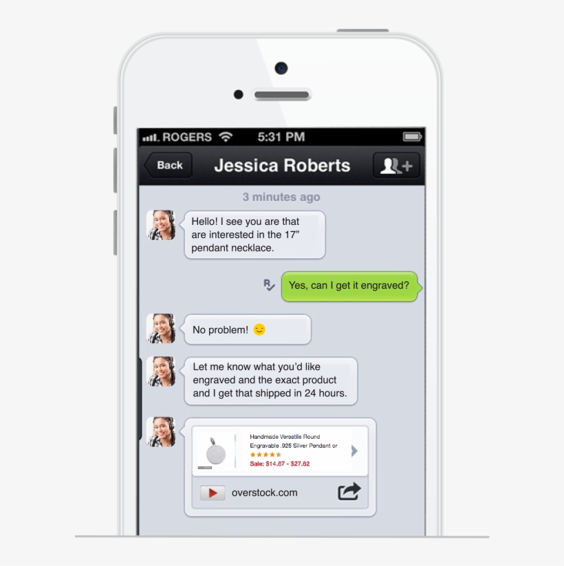 Quiq Web Chat Icon On Computer And Pop-up Window Demonstrating - Iphone, transparent png