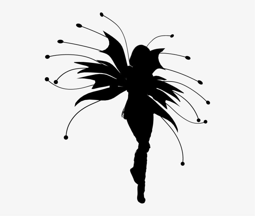 Clip Arts Related To - Fairy Silhouette Png Transparent, transparent png