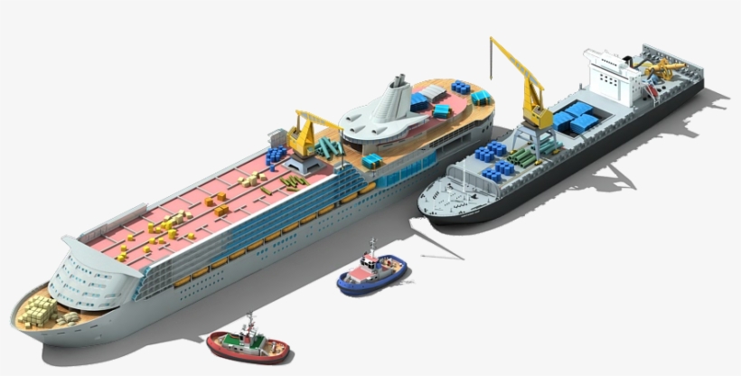 Star Of The Seas Cruise Ship Construction - Megapolis Ships, transparent png