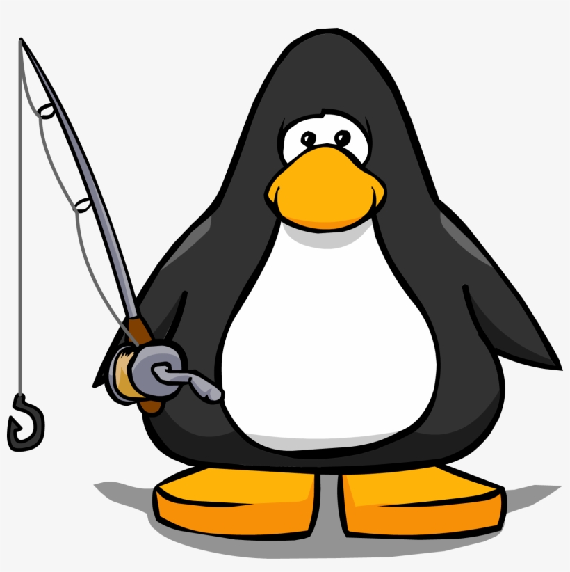 Fishing Rod From A Player Card - Club Penguin Trumpet, transparent png