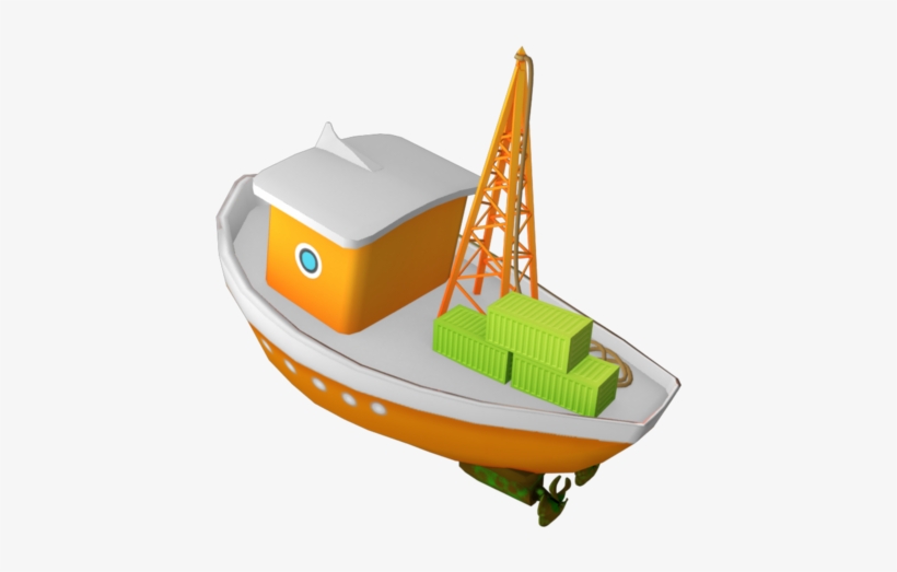 Scifikid 3d Printer Model Cargo Boat, - Scale Model, transparent png
