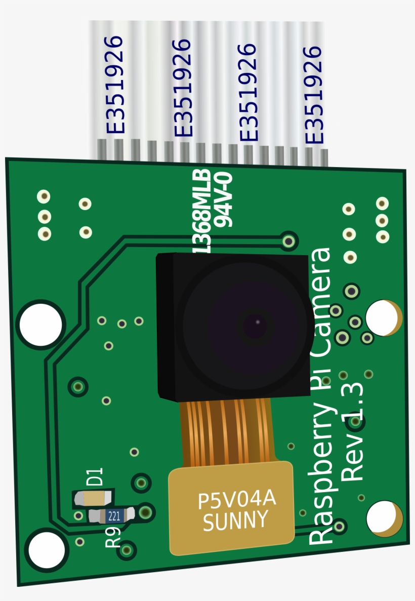 This Free Icons Png Design Of Raspberry Pi Camera, transparent png