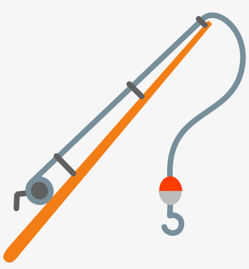 Download For Free At Icons8' - Fishing Rod Icon Png, transparent png