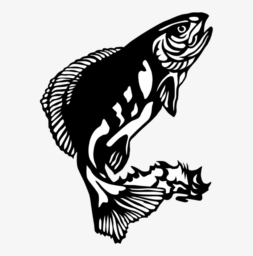 Fishing Rods Bass Saltwater Fish Free Commercial Clipart - Fish Clip Art, transparent png