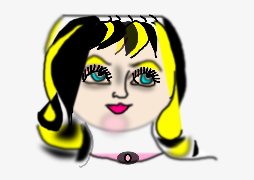 How To Set Use Girl Face Clipart, transparent png