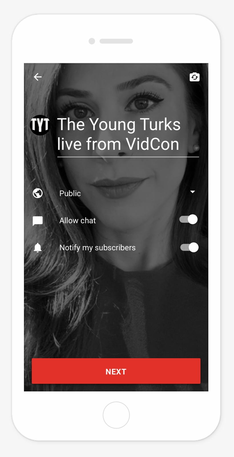 The Undisputed King Of Internet Video Is Ready To Take - Youtube Live Stream On Mobile, transparent png