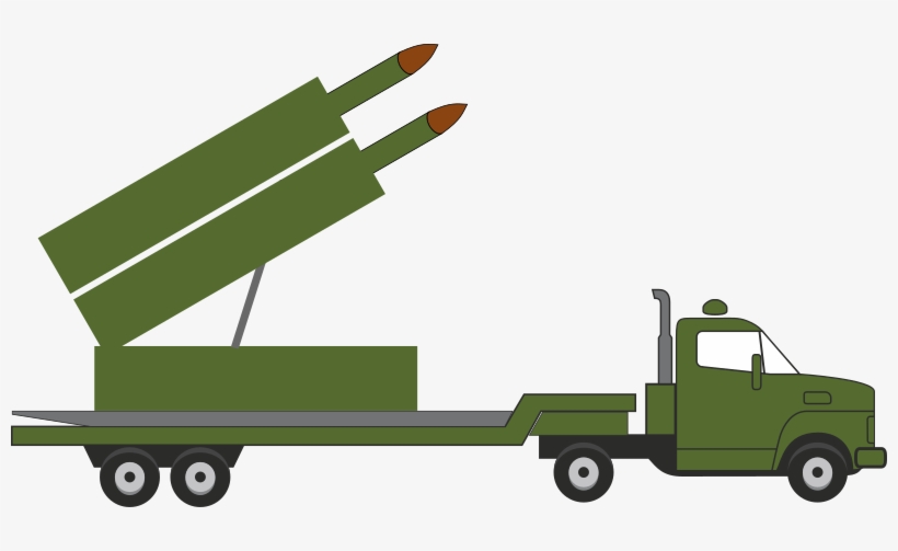 Picture Free Library Clipart Truck V Medium Image Png - Missile Truck Clipart, transparent png