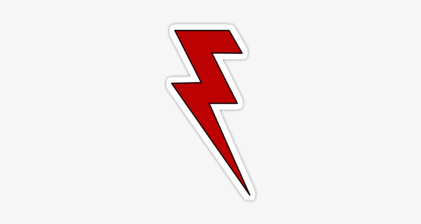 Red Lightning Bolt By - Bolt, transparent png