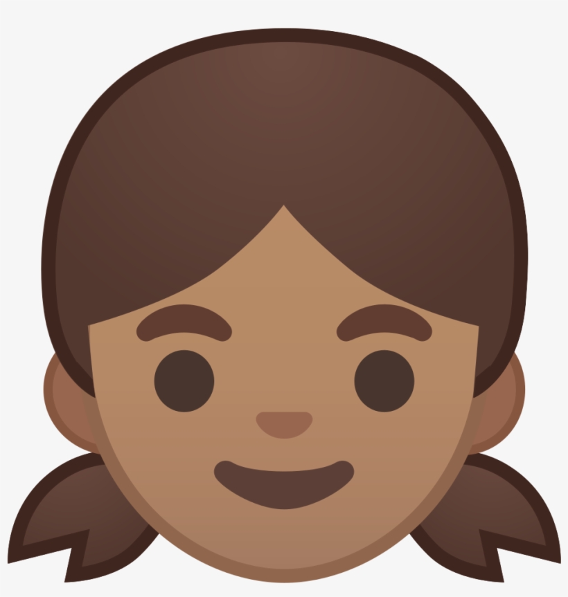 Download Svg Download Png - Girl Emoji Png Icon, transparent png
