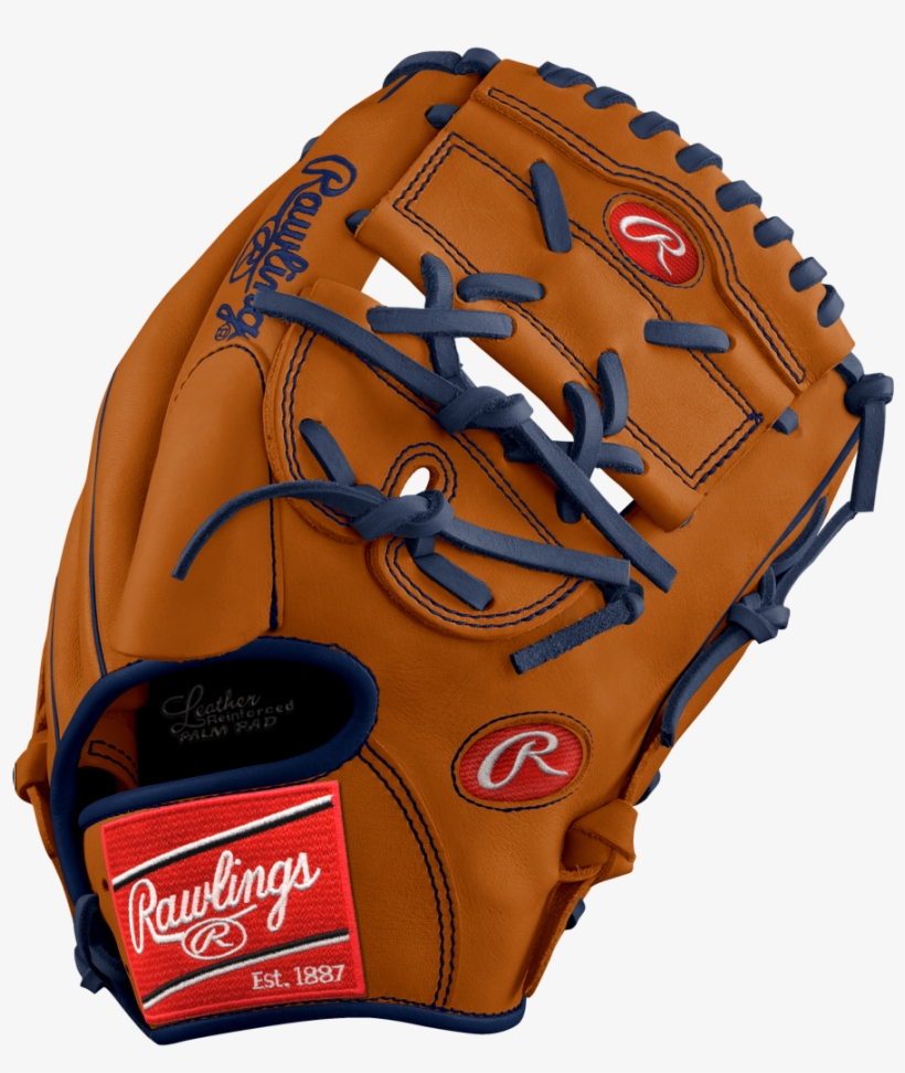Picture Of 12" Heart Of The Hide Custom - Rawlings White/red Custom Glove, transparent png