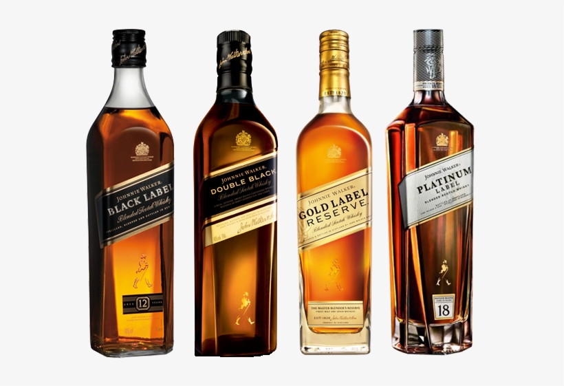 Thewalkers - Johnnie Walker Platinum Label Whisky - 1 L Bottle, transparent png