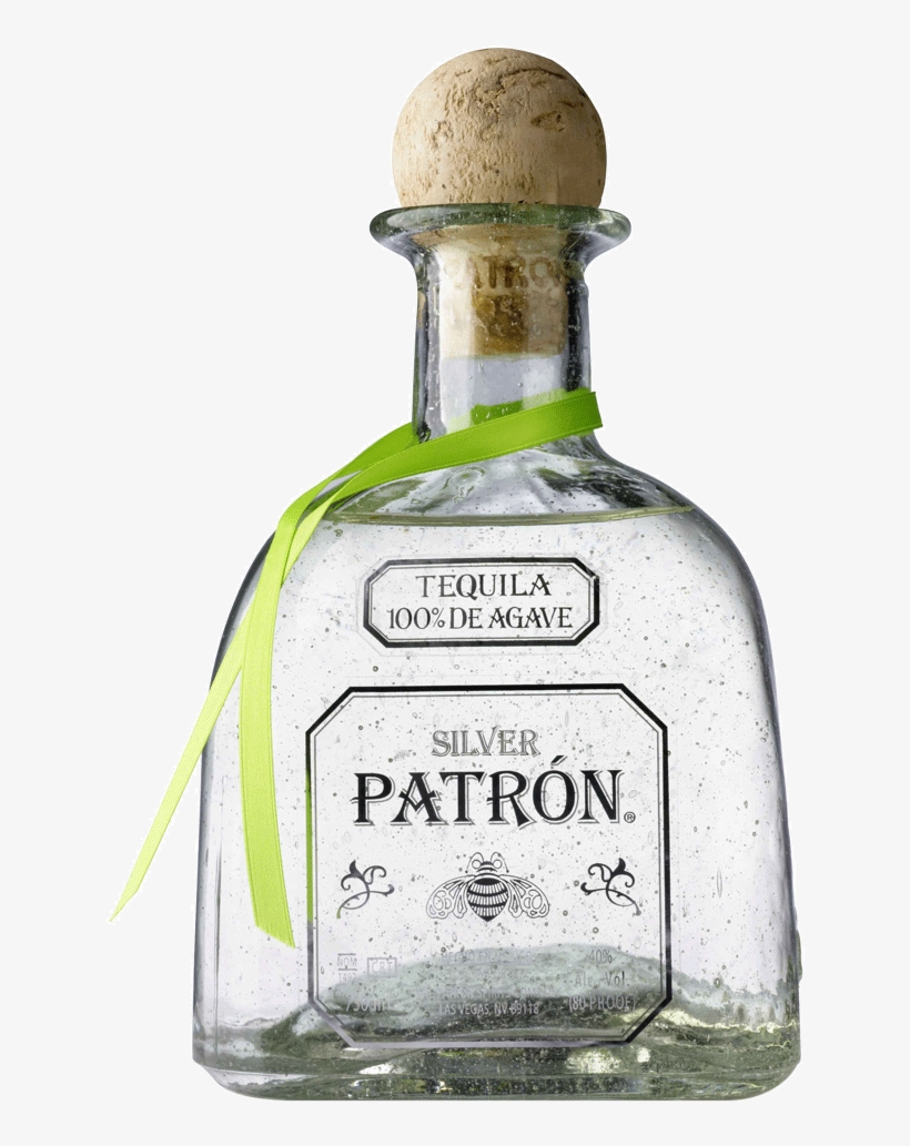 Patron Silver Tequila Patron Silver Blanco Tequila 665x961 PNG