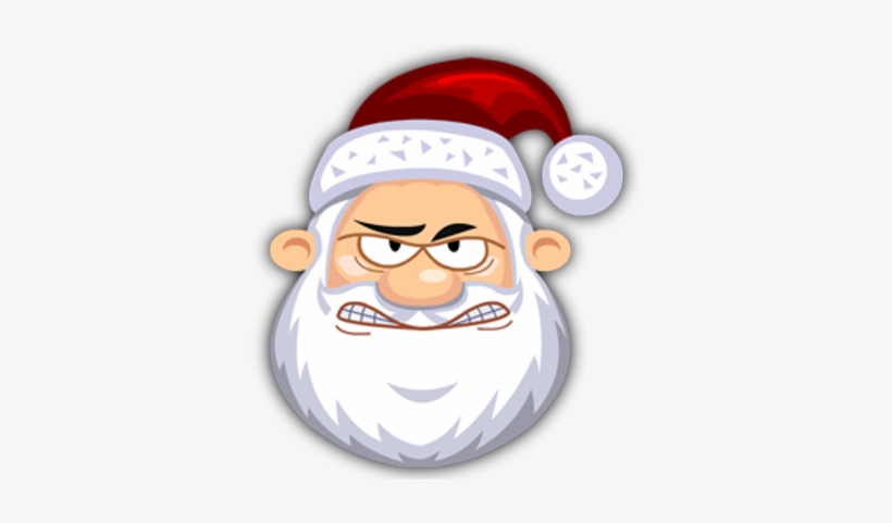 Johnny Bravo - Santa Claus Face Png, transparent png