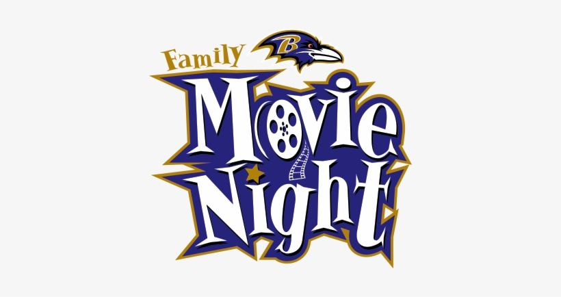 Ravens Family Movie Night - Family Movie Night Logo, transparent png